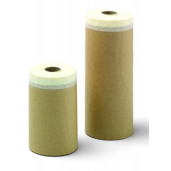 Zakrývací papír s lepicí páskou 2v1 - 18 cm x 20 m