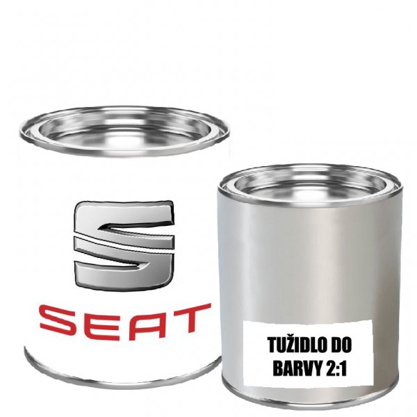 Autolak 2K TOPCOAT SEAT barva s tužidlem, ředidlo - 1 ks