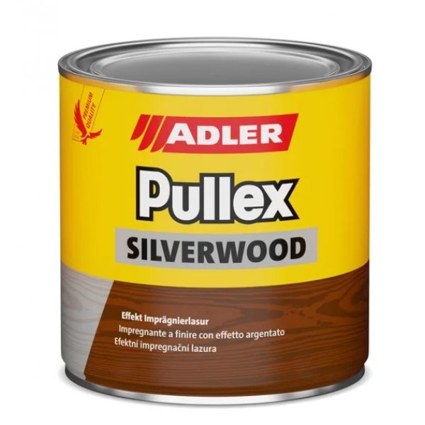 Lazurovací lak ADLER PULLEX SILVERWOOD - 5 L - stará šedá (altgrau)