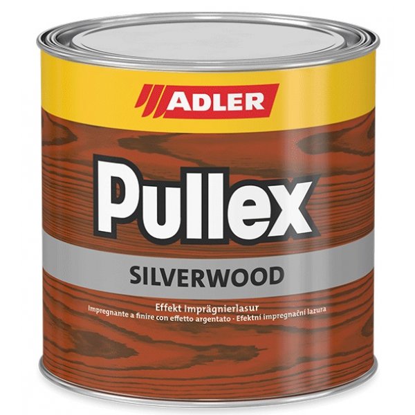 Lazurovací lak ADLER PULLEX SILVERWOOD - 5 L - stará šedá (altgrau)