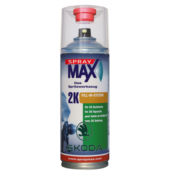Autolak 2K ve spreji Škoda - 400 ml