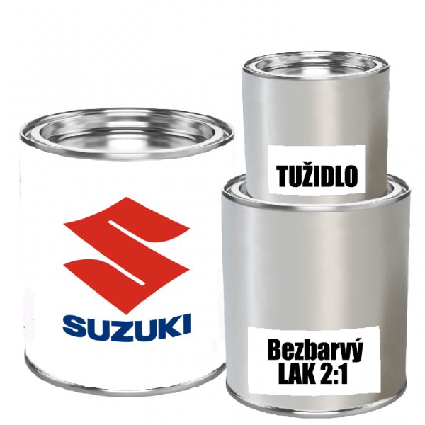 Barva pod lak 1K SUZUKI SADA - barva, 2K lak + tužidlo - 1 ks