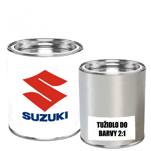 Autolak 2K TOPCOAT SUZUKI barva s tužidlem, ředidlo - 1 ks