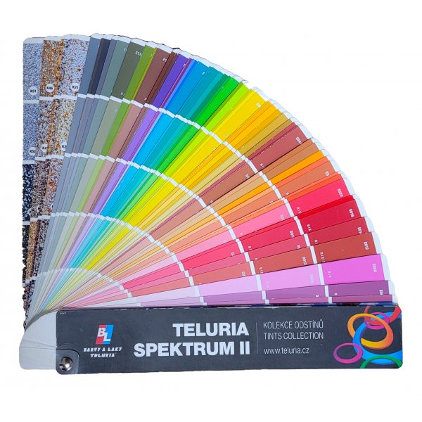 Vzorník barev TELURIA SPECTRUM II - 1 ks