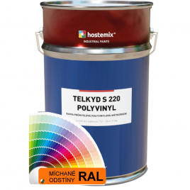 Rychleschnoucí barva na lahké kovy TELKYD S220