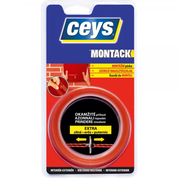 Oboustranná montážní páska Ceys Montack Express - 19 mm * 2,5m