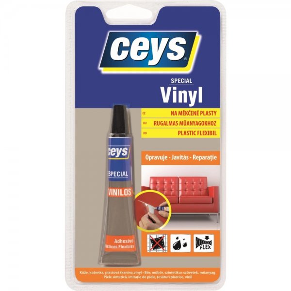 Lepidlo na měkčené plasty Ceys Special Vinyl - 15 ml